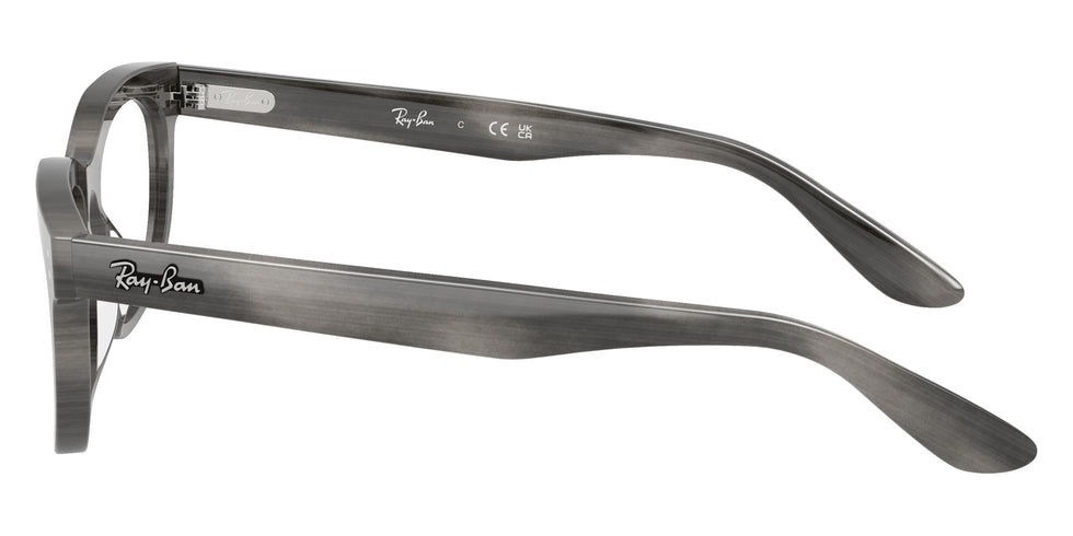 Ray-Ban® RX5489 RX5489 8400 56 Eyeglasses - Striped Gray