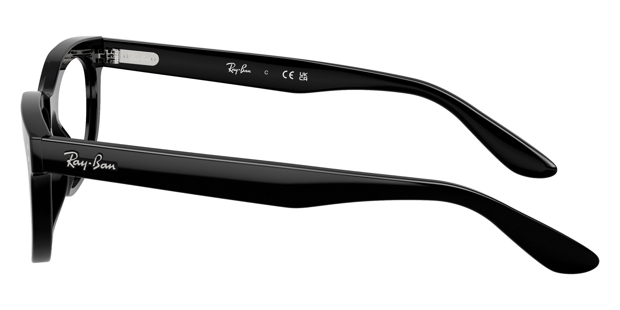 Ray-Ban® RX5489F RX5489F 2000 54 Eyeglasses - Black