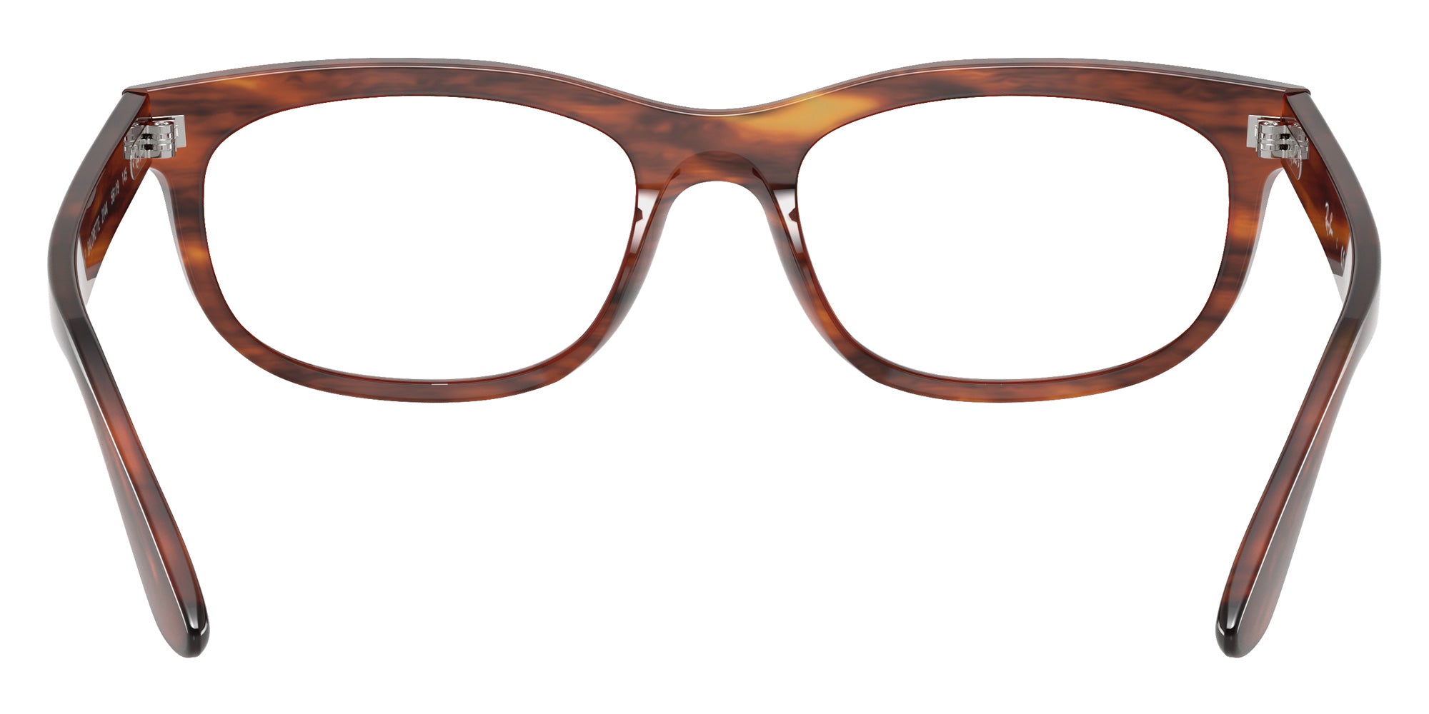 Ray-Ban® RX5489F RX5489F 2144 54 Eyeglasses - Striped Havana