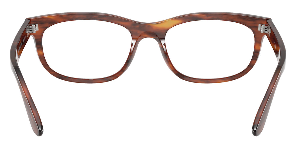 Ray-Ban® RX5489F RX5489F 2144 54 Eyeglasses - Striped Havana