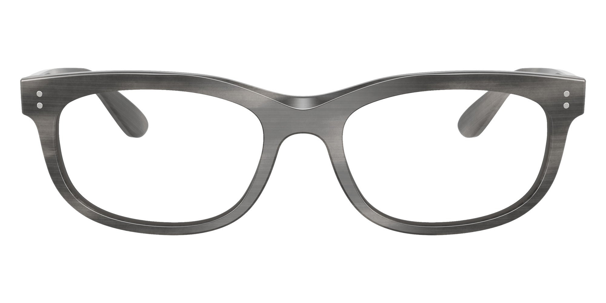 Ray-Ban® RX5489F RX5489F 8400 54 Eyeglasses - Striped Gray