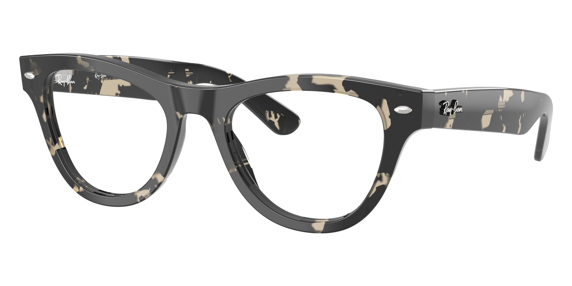 Ray-Ban® RX5510 RX5510 8117 50 Eyeglasses - Gray Tortoise