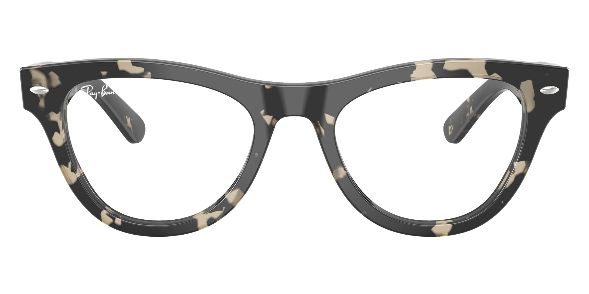 Ray-Ban® RX5510 RX5510 8117 50 Eyeglasses - Gray Tortoise