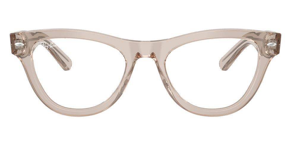Ray-Ban® RX5510 RX5510 8449 52 Eyeglasses - Transparent Light Brown