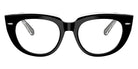 Ray-Ban® RX5586 RX5586 2034 48 Eyeglasses - Black On Transparent