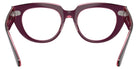 Ray-Ban® RX5586 RX5586 8364 48 Eyeglasses - Violet On Transparent Pink