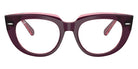 Ray-Ban® RX5586 RX5586 8364 48 Eyeglasses - Violet On Transparent Pink
