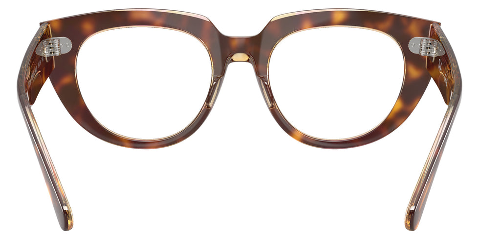 Ray-Ban® RX5586 RX5586 8402 50 Eyeglasses - Light Havana On Multicolor