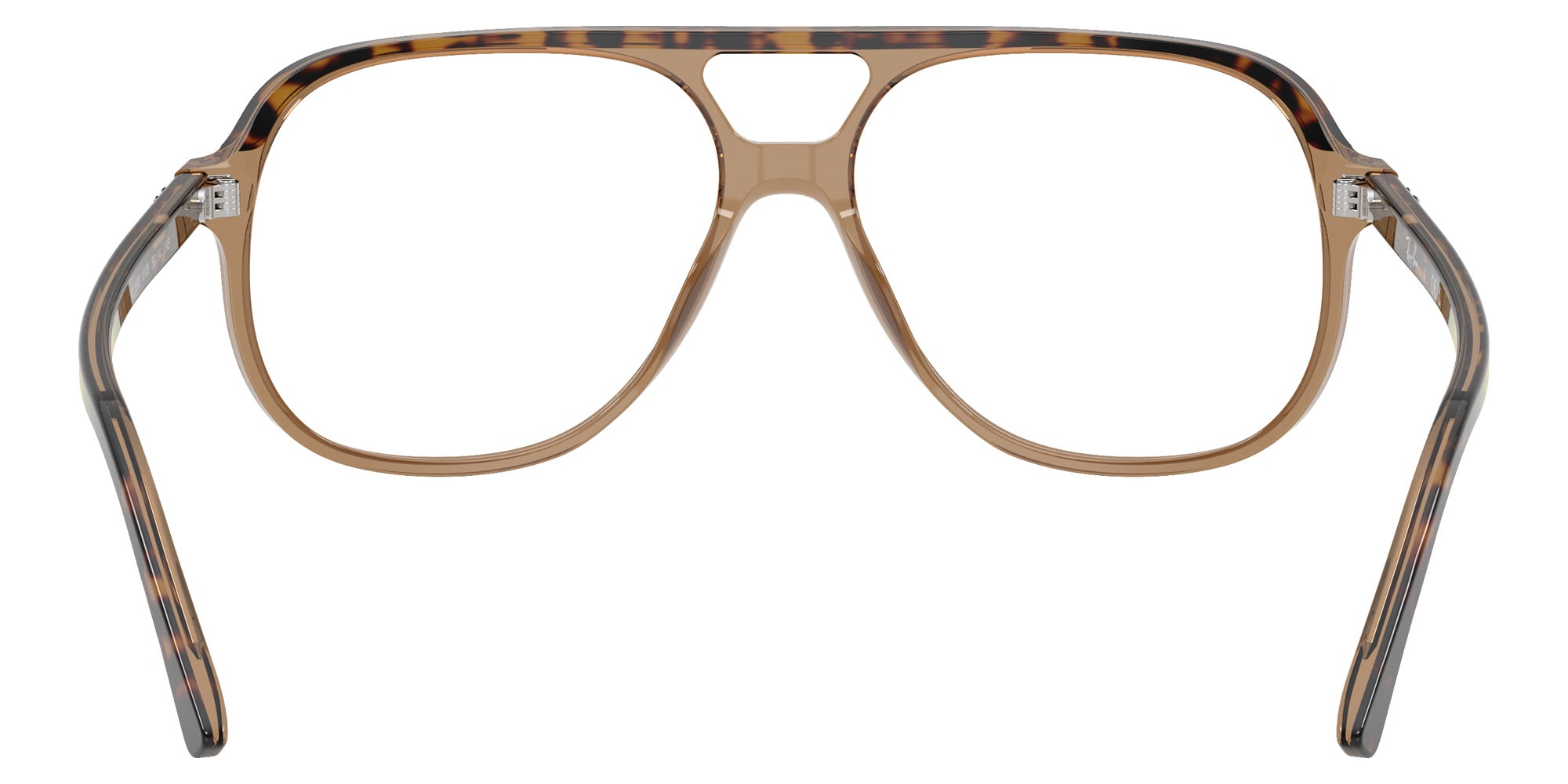 Ray-Ban® RX5698 RX5698 8109 56 Eyeglasses - Havana On Transparent Brown