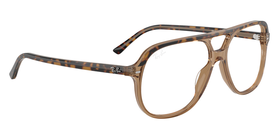 Ray-Ban® RX5698 RX5698 8109 56 Eyeglasses - Havana On Transparent Brown