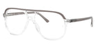 Ray-Ban® RX5698 RX5698 8111 56 Eyeglasses - Gray Transparent