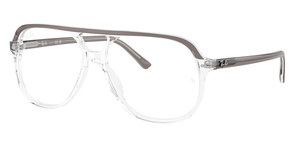 Ray-Ban® RX5698 RX5698 8111 56 Eyeglasses - Gray Transparent