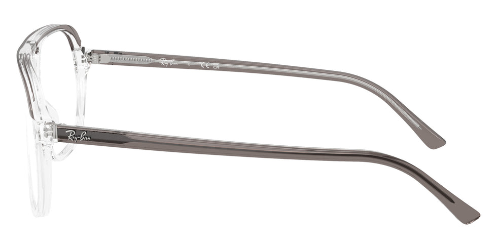 Ray-Ban® RX5698 RX5698 8111 56 Eyeglasses - Gray Transparent