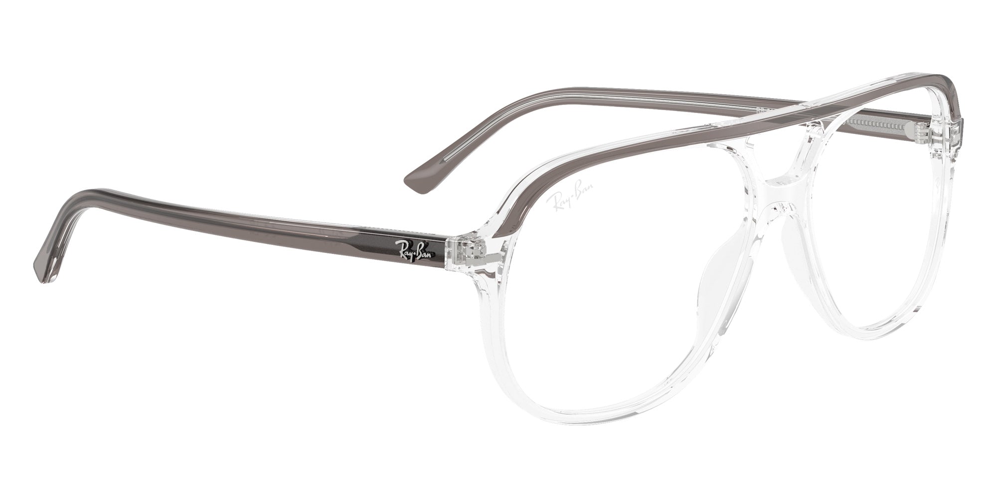 Ray-Ban® RX5698 RX5698 8111 56 Eyeglasses - Gray Transparent