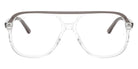Ray-Ban® RX5698 RX5698 8111 56 Eyeglasses - Gray Transparent