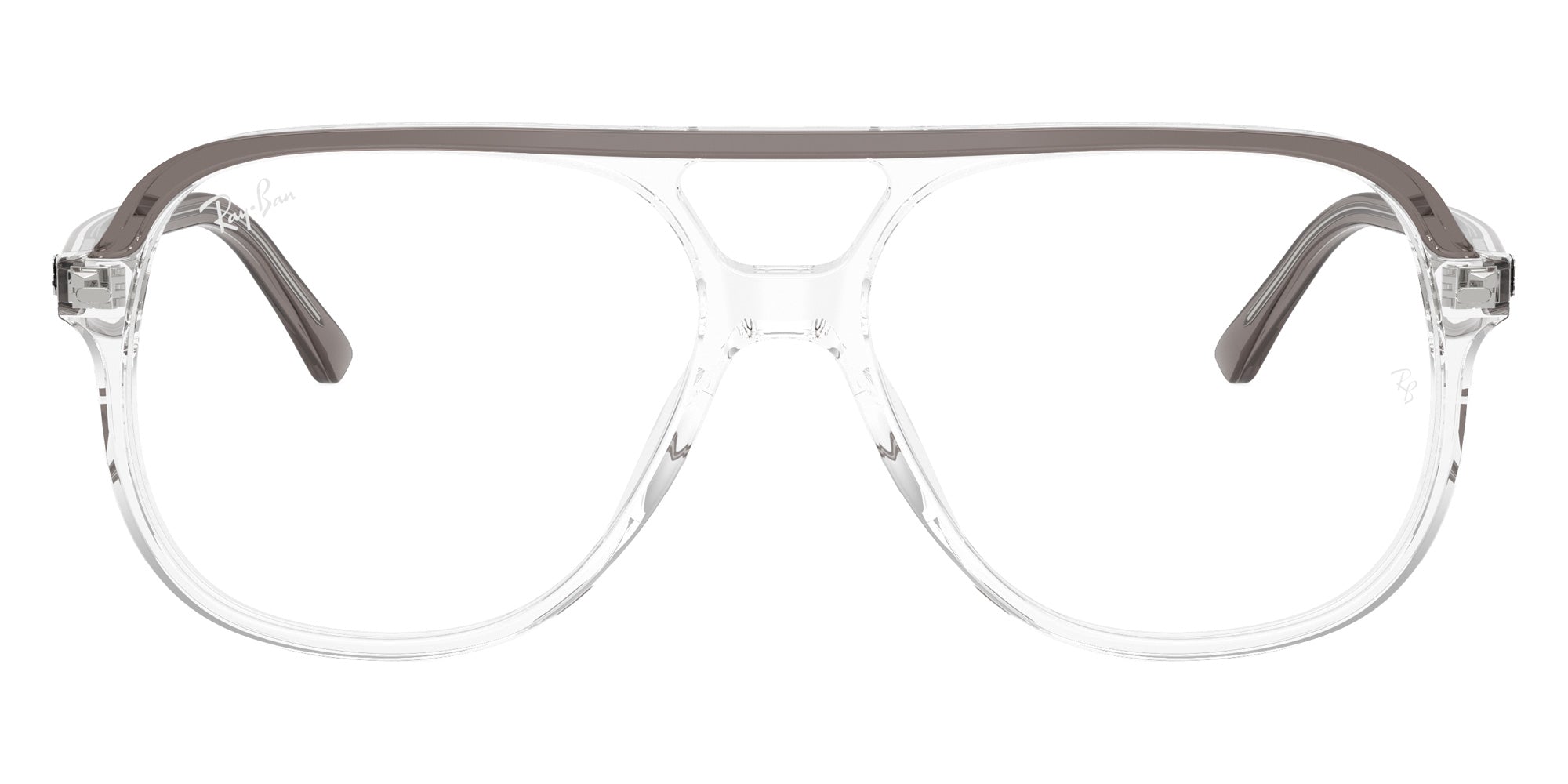 Ray-Ban® RX5698 RX5698 8111 56 Eyeglasses - Gray Transparent