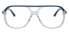 Ray-Ban® RX5698 RX5698 8324 56 Eyeglasses - Blue Transparent