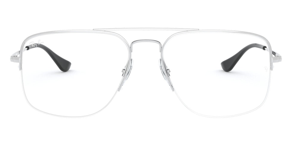 Ray-Ban® The General Gaze RX6441 RX6441 2501 56 - Silver Eyeglasses