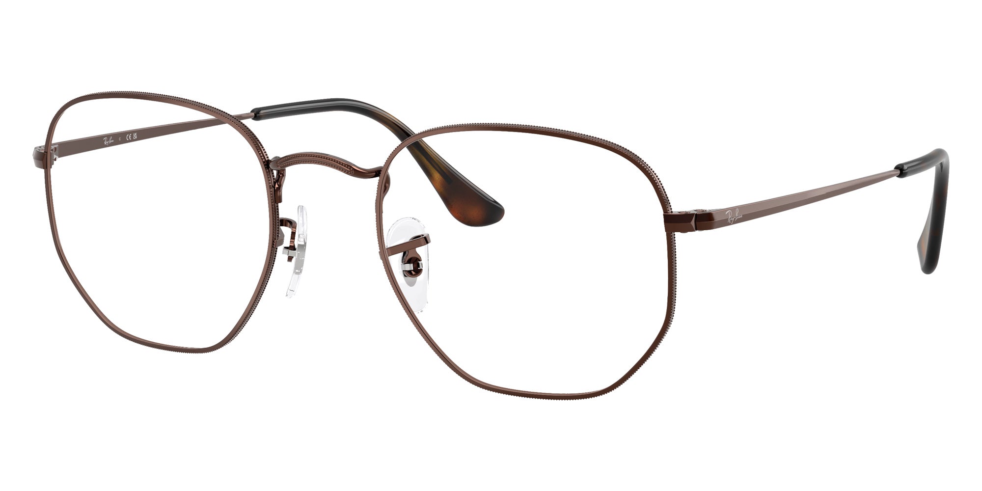 Ray-Ban® RX6448 RX6448 2511 54 Eyeglasses - Brown