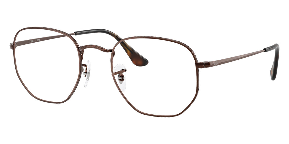 Ray-Ban® RX6448 RX6448 2511 54 Eyeglasses - Brown