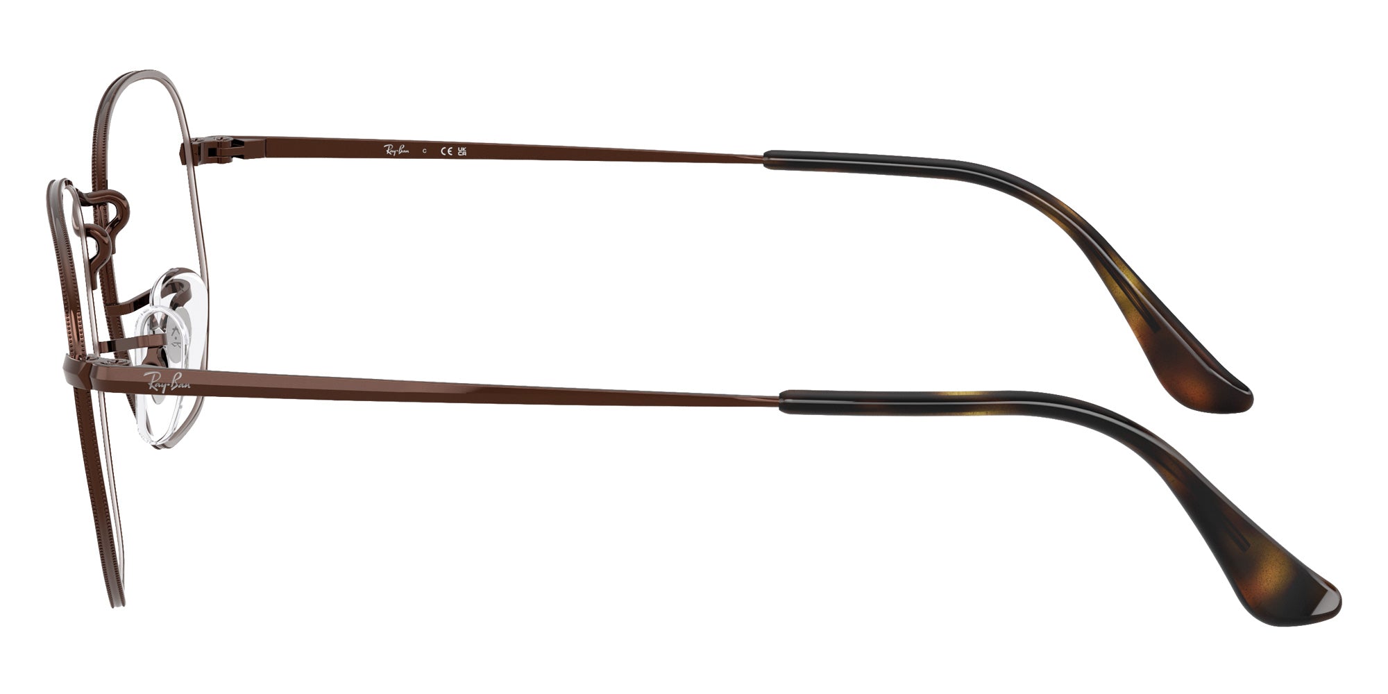 Ray-Ban® RX6448 RX6448 2511 54 Eyeglasses - Brown