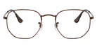 Ray-Ban® RX6448 RX6448 2511 54 Eyeglasses - Brown