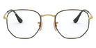 Ray-Ban® Hexagonal RX6448 RX6448 2501 54 - Silver Eyeglasses