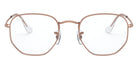 Ray-Ban® Hexagonal RX6448 RX6448 2991 48 - Black On Arista Eyeglasses