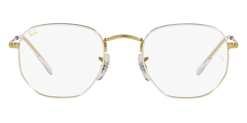Ray-Ban® Hexagonal RX6448 RX6448 2509 48 - Black Eyeglasses