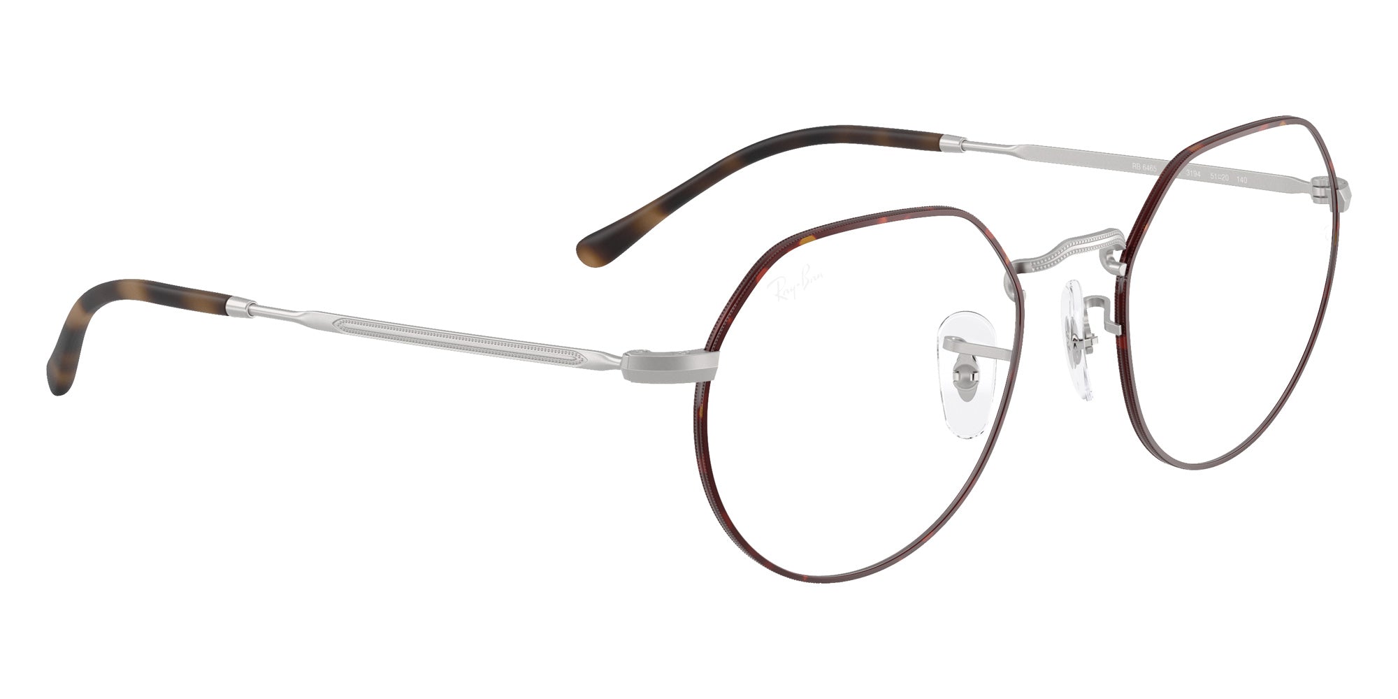 Ray-Ban® RX6465 RX6465 3194 49 Eyeglasses - Matte Silver