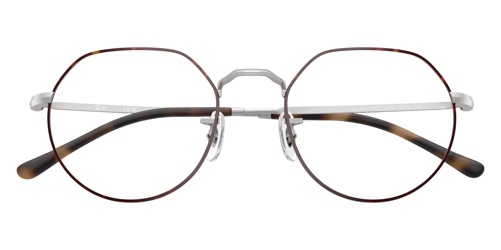 Ray-Ban® RX6465 RX6465 3194 49 Eyeglasses - Matte Silver