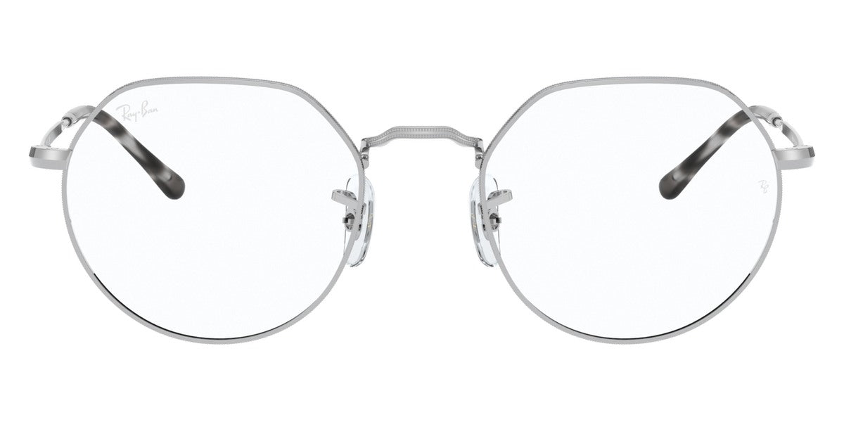Ray-Ban® JACK 0RX6465F RX6465F 2501 53 - Silver Eyeglasses
