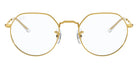 Ray-Ban® Jack RX6465F RX6465F 3086 53 - Legend Gold Eyeglasses