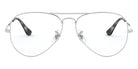 Ray-Ban® Aviator RX6489 RX6489 2503 55 - Matte Black Eyeglasses