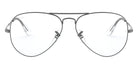 Ray-Ban® Aviator RX6489 RX6489 2503 58 - Matte Black Eyeglasses