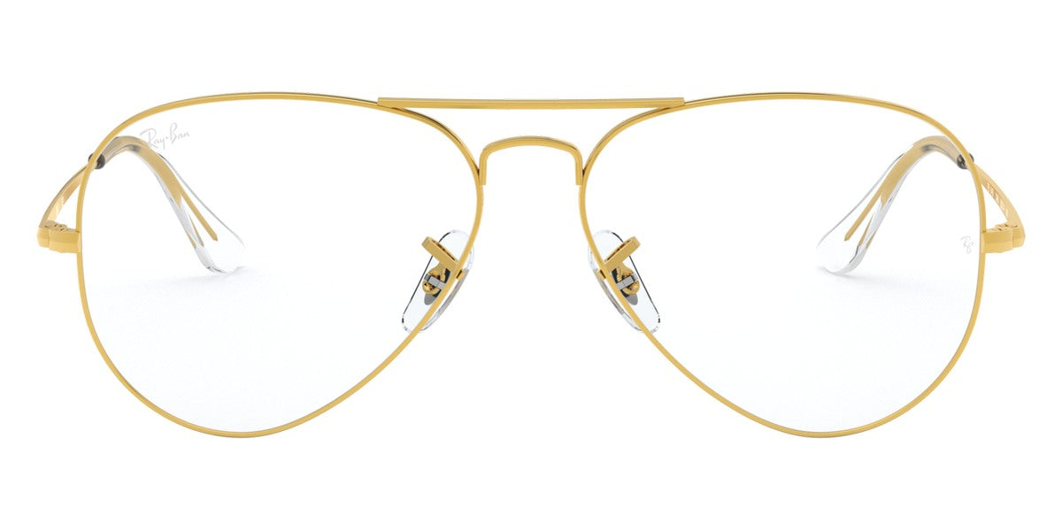 Ray-Ban® AVIATOR 0RX6489 RX6489 3086 58 - Legend Gold Eyeglasses