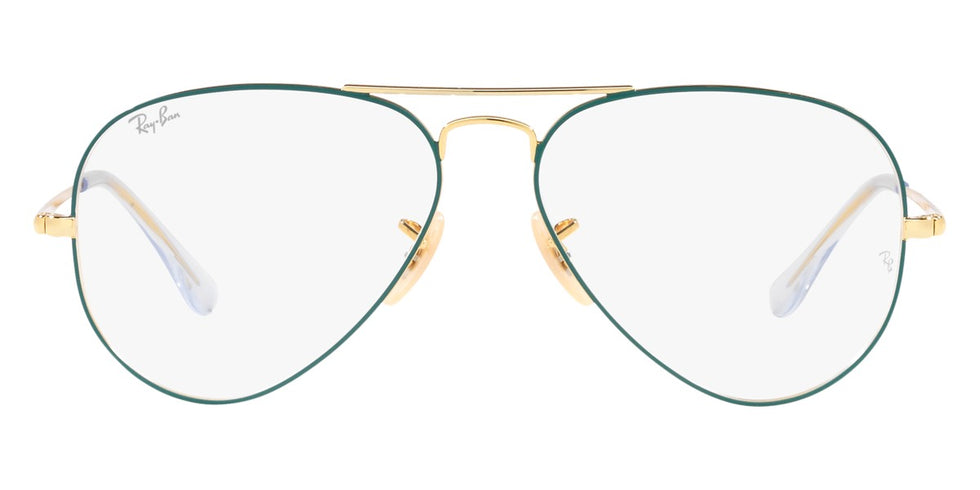Ray-Ban® Aviator RX6489 RX6489 3094 58 - Rose Gold Eyeglasses