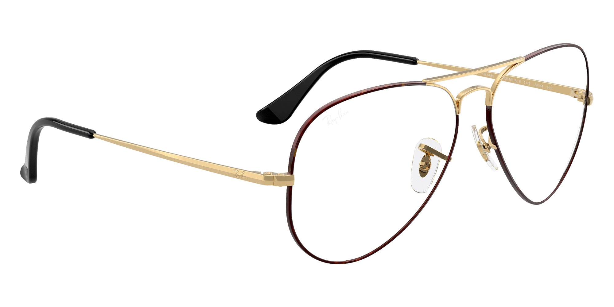 Ray-Ban® RX6489 RX6489 3175 58 Eyeglasses - Arista