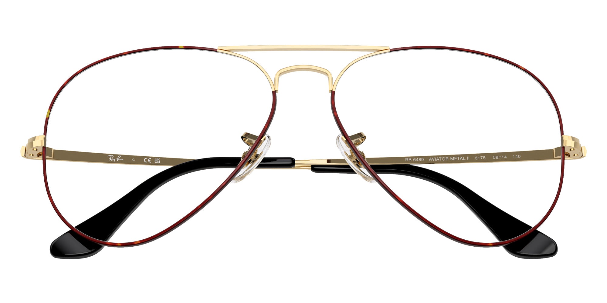 Ray-Ban® RX6489 RX6489 3175 58 Eyeglasses - Arista