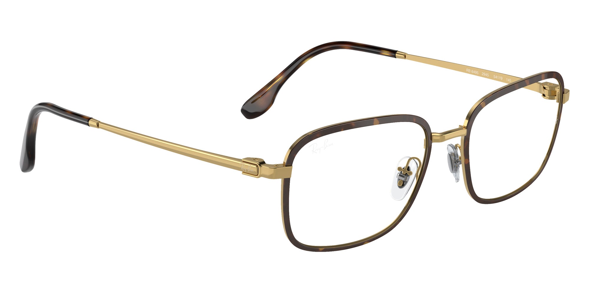 Ray-Ban® RX6495 RX6495 2945 54 Eyeglasses - Gold