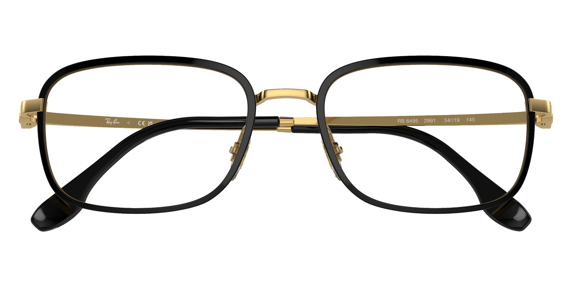 Ray-Ban® RX6495 RX6495 2991 54 Eyeglasses - Gold