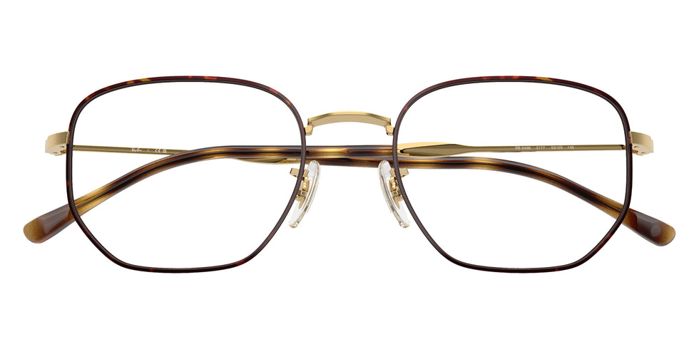 Ray-Ban® RX6496 RX6496 3177 53 Eyeglasses - Arista