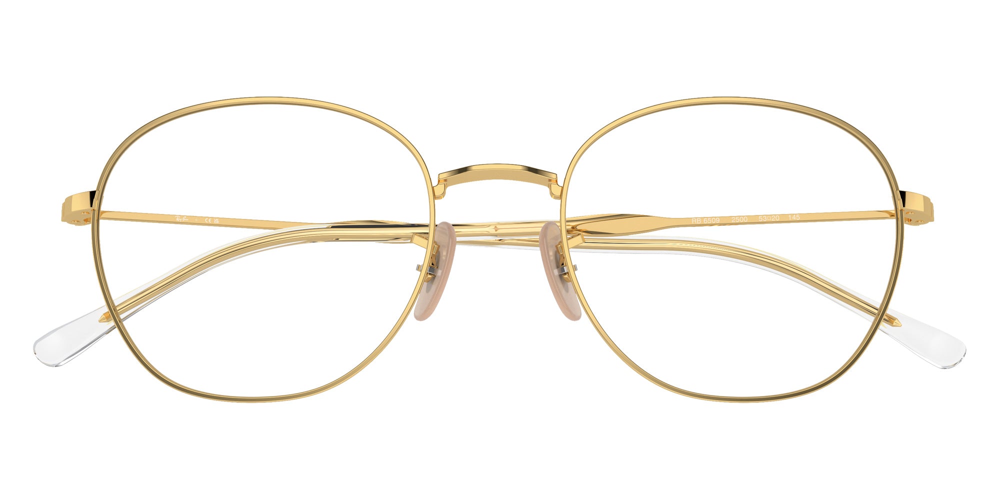 Ray-Ban® RX6509 RX6509 2500 53 Eyeglasses - Arista Gold