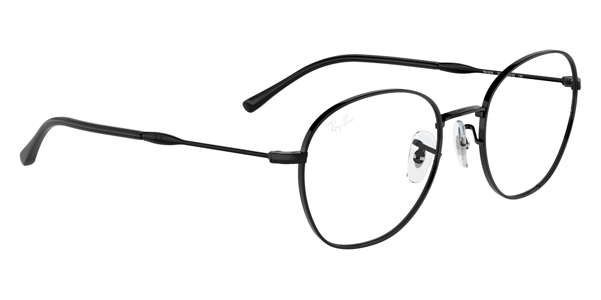 Ray-Ban® RX6509 RX6509 2509 53 Eyeglasses - Black