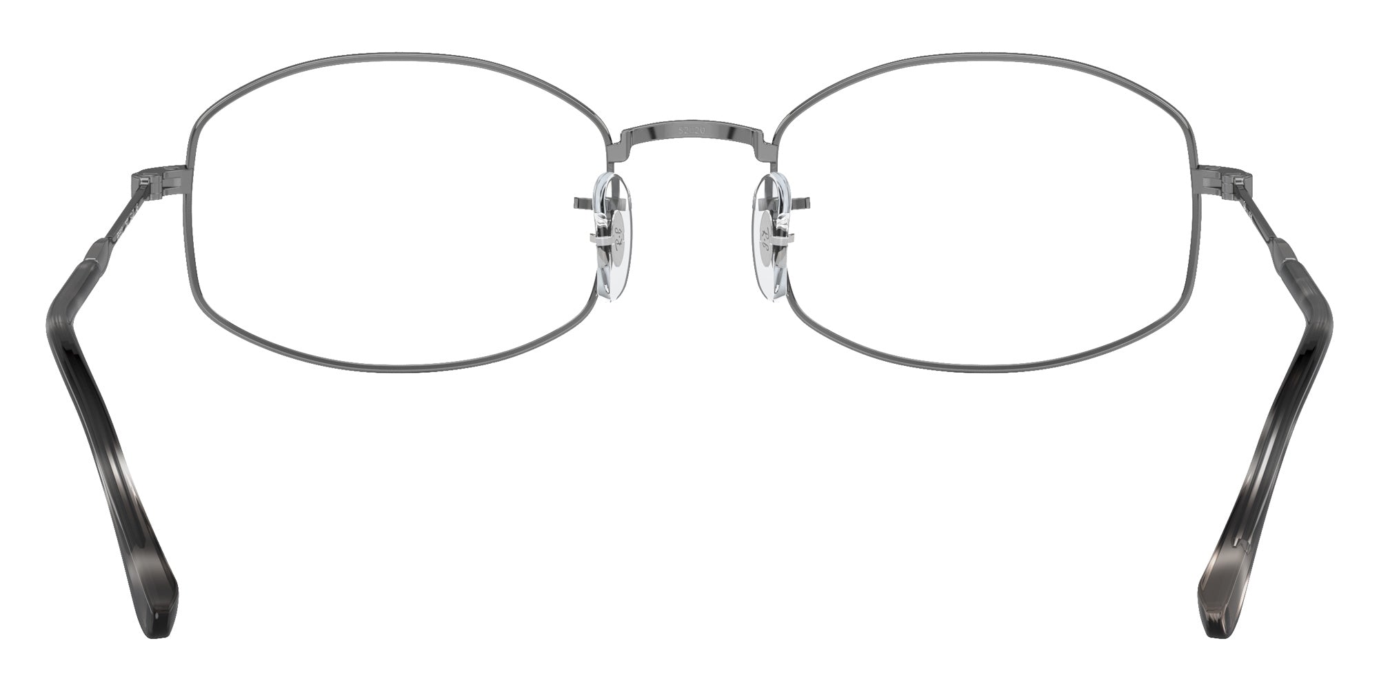 Ray-Ban® RX6510 RX6510 2502 52 Eyeglasses - Gunmetal