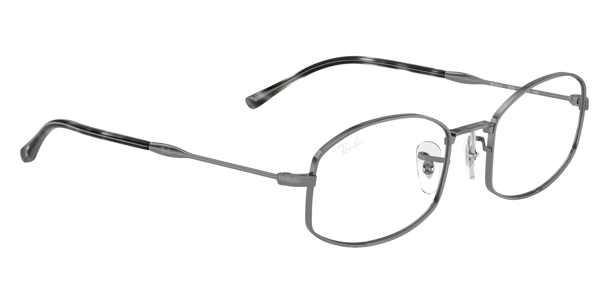 Ray-Ban® RX6510 RX6510 2502 52 Eyeglasses - Gunmetal