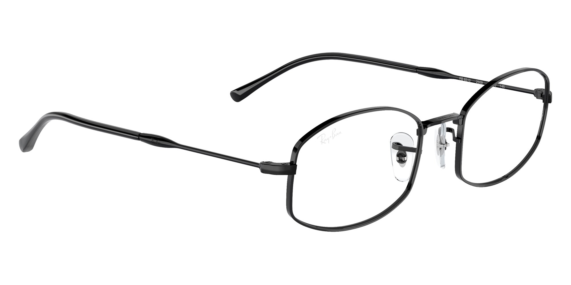 Ray-Ban® RX6510 RX6510 2509 50 Eyeglasses - Black