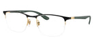 Ray-Ban® RX6513 RX6513 2994 55 Eyeglasses - Sand Green