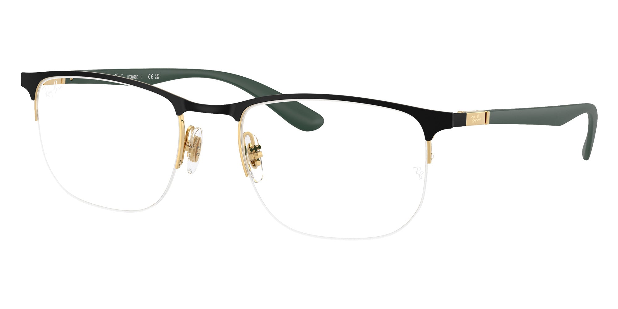 Ray-Ban® RX6513 RX6513 2994 55 Eyeglasses - Sand Green