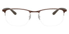 Ray-Ban® RX6513 RX6513 3228 55 Eyeglasses - Sand Brown